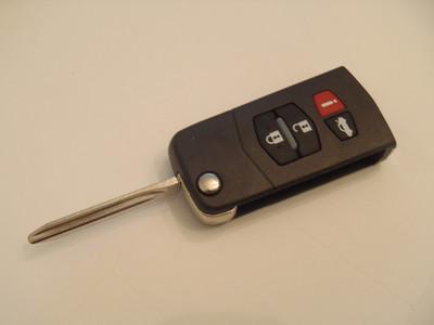 Ford mercury 4 buttons flip remote keyless entry fob key ff