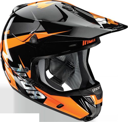 Thor, 0110-4290, s6 verge rebound helmet, x-small, orange