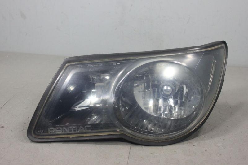 01-05 pontiac aztek left lh driver's side head light headlight assembly *h