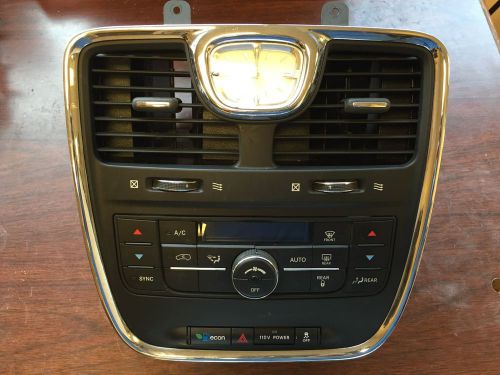 11 12 13 14 15 chrysler town cntry heater a/c control with bezel