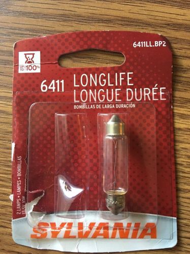 Sylvania long life 6411 dome/map light bulbs (one lamp)