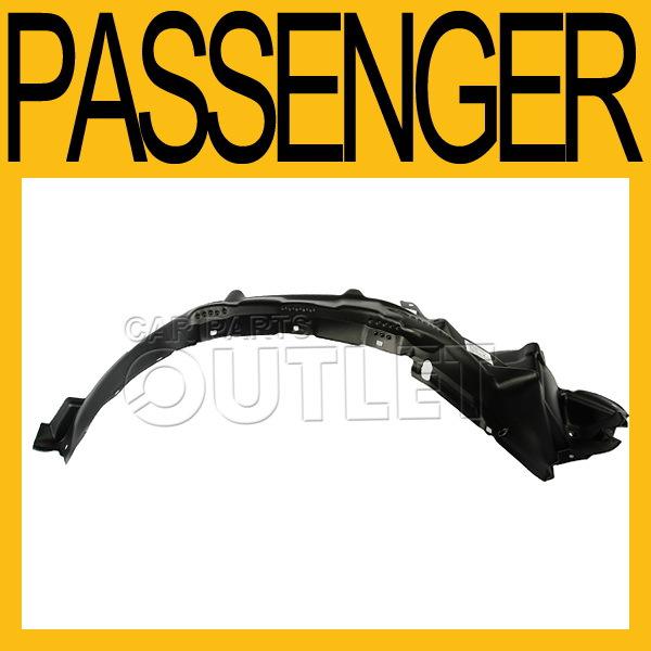 05-07 sequoia front right splash shield fender liner passenger side r/h