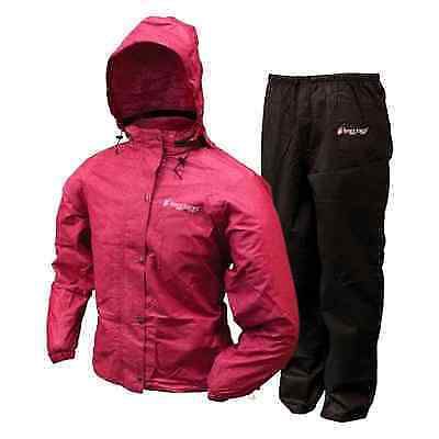 Womans frogg toggs rain jacket and pants size s