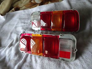 1976 1977 toyota corolla sr5 tail light lenses &amp; parts rare