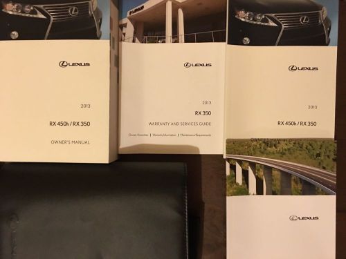 2013 lexus rx 350 / rx 450h  owners manual