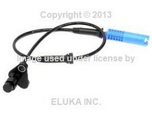 Bmw genuine front axle abs anti-lock pulse generator brake sensor e39 6756375