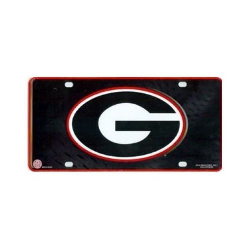 Georgia bulldogs metal license plate - mtg110101