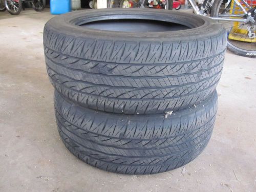 Two tires dunlop p225/50rf/17/93v.still have 60%.good condition