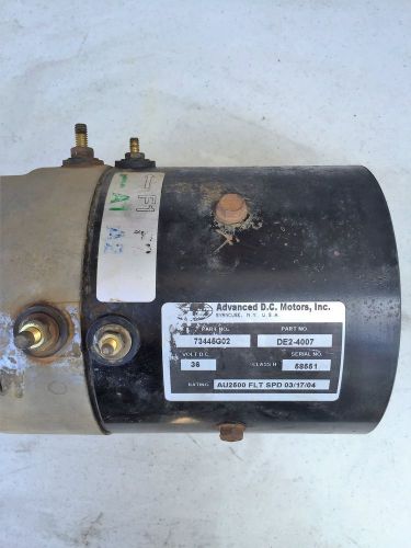 E-z-go 36 volt pds electic golf cart motor