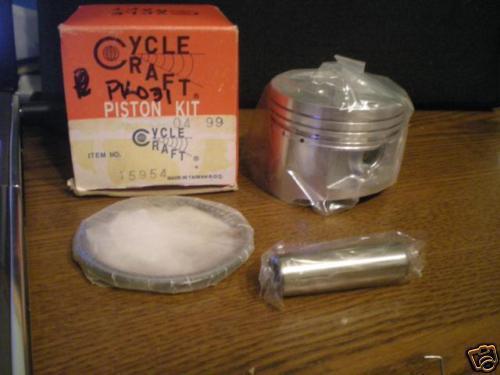 Nos piston atc200 trx200 .25 kit 15954