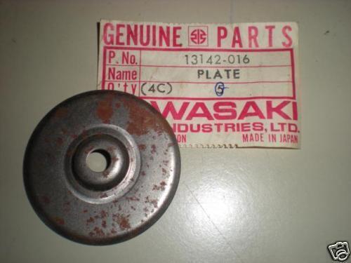 Nos kawasaki 1974-82 kx400 shift drum plate 13142-016