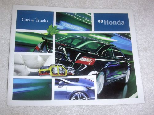 2006 honda full line catalog