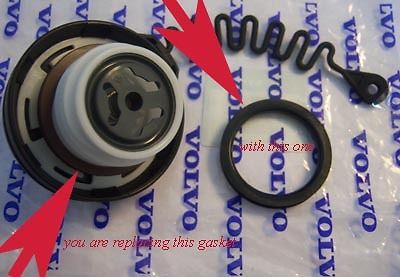 Volvo gas cap gasket solution repair kit new s60 s80 xc70 xc90 s70 v70 9470016