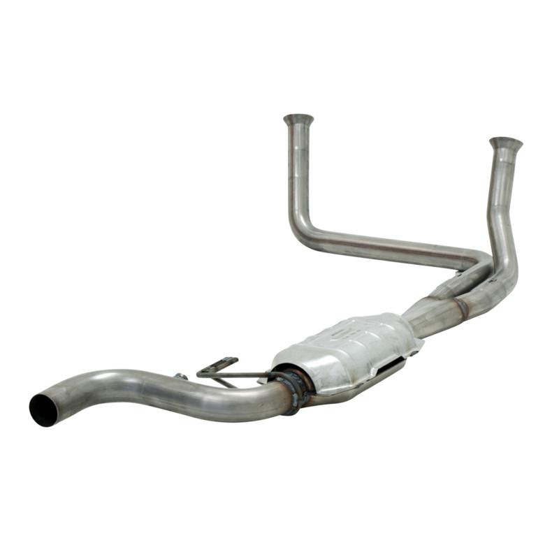 Flowmaster catalytic converter - direct fit - 2.00 in. inlet 2.25 in. outlet -