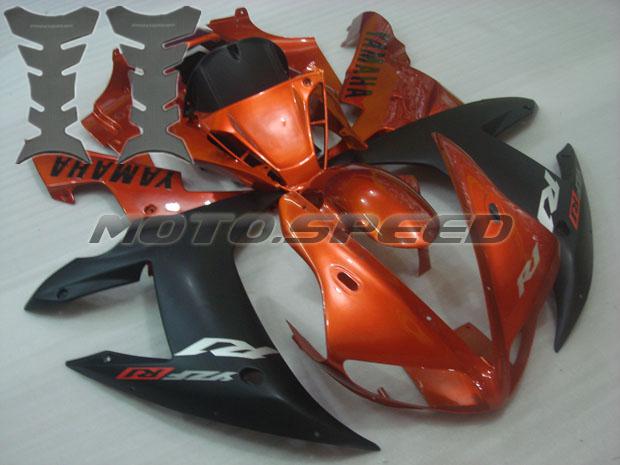 Free tank pad ! fairing for yamaha 2002 2003 02 03 yzf r1 plastic injection k13