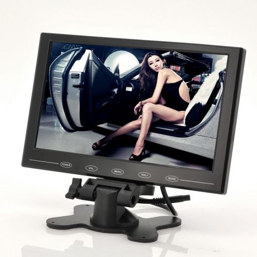 9&#034; tft lcd car video monitor,in-car headrest stand 800x480 resolution ultra thin