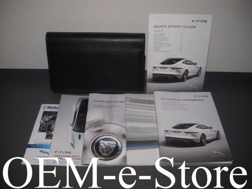 2015 jaguar f-type coupe owners manual navigation owner&#039;s handbook set