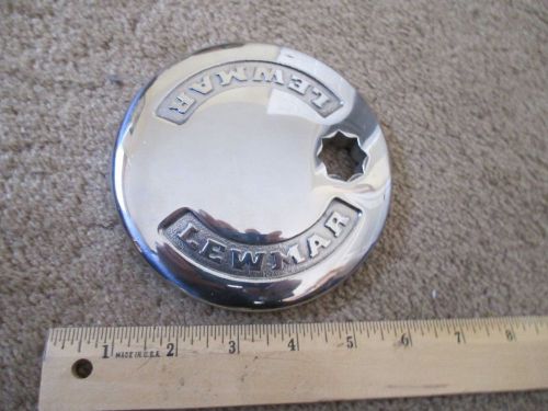 Lewmar chrome vertical windlass cap. 66200175      5 inches diameter