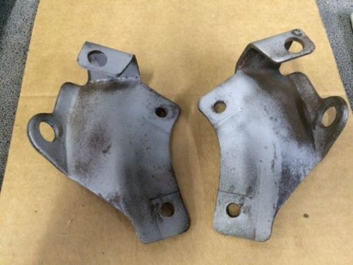 1967 camaro front bumper brackets l&amp; r side orig gm parts