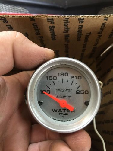 Auto meter pro comp ultra lite electric water gauge