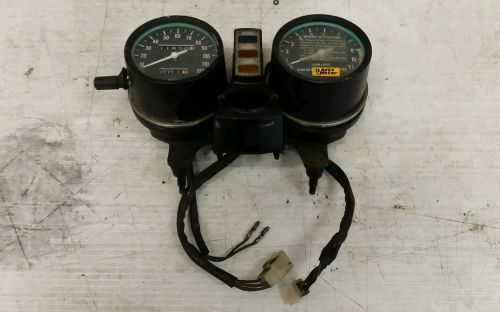 1976 kawasaki kz440 gauges speedometer tachometer cluster 11k miles