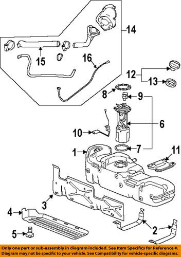 Gm oem 19256389 electric fuel pump