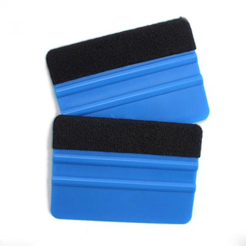 Practical durable felt edge wrap scraper squeegee for car window film vinyl hot