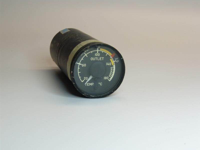 Md80 outlet temp overhead cockpit gauge for flight simulator flightdeck md88 dc9