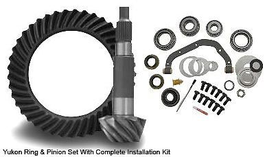 New high performance yukon ring &amp; pinion gear set fits dodge ram dana 60 4.56