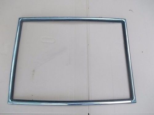 Alfa romeo alfetta gt used original rear hatch glass trim moldings &amp; gasket