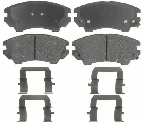 Raybestos pgd1404c brake pad or shoe, front-professional grade brake pad