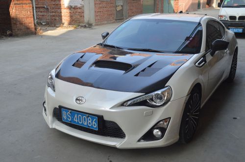 Carbon fiberb fa bonnet engine hood vents, engine bonnets for toyota gt86 &amp; brz