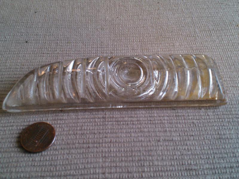 1942 plymouth front right passenger side park light turn signal lens eph