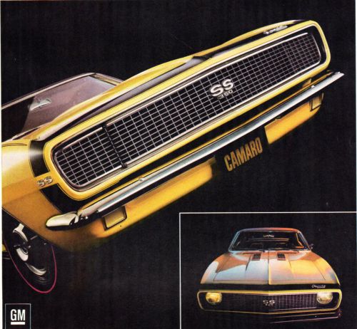 Vintage original 1967 chevrolet camaro rally sport magazine ad- 8&#034; x 11&#034;