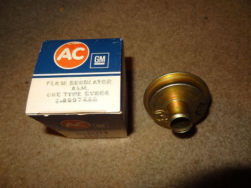 Gm #8997446  ac #cv 804. flow regulator. 5.7 diesel. buick, chevy, pontiac, olds