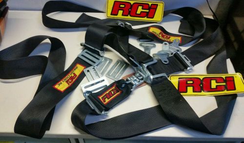 Rci 9210d driver restraints; 3 in. complete set; latch 5 point; black;