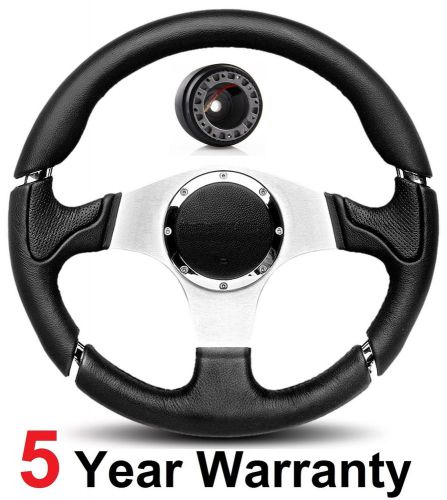 Sports racing steering wheel and boss kit fit vauxhall corsa b astra tigra opel