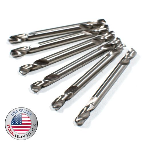 6pk 3/16&#034; double ended pop rivet drill bits