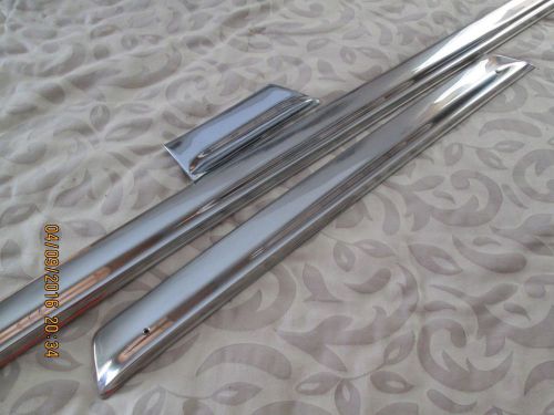 1964 pontiac catalina 2+2 chrome rocker molding trim lh complete bonneville