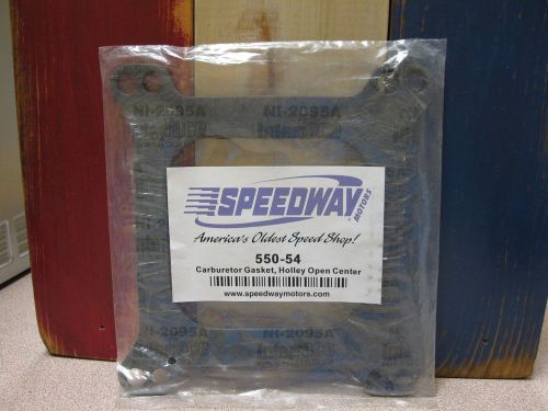 Speedway open 4 barrel carburetor base gasket new free shipping!