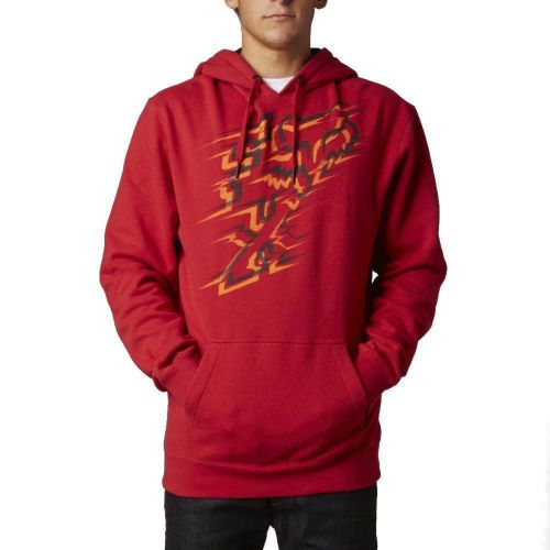 Fox pinpoint mens pullover hoody hoodie sweatshirt red motocross mx xc 07976 2xl