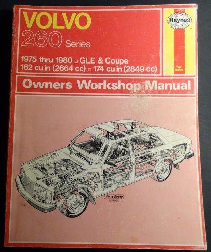 1975-1980 volvo 260 series automotive service manual  (400)