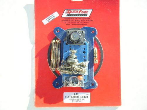 Quick fuel 3-301 non stick super rebuild kit, 2300 350 500 cfm free usa shipping