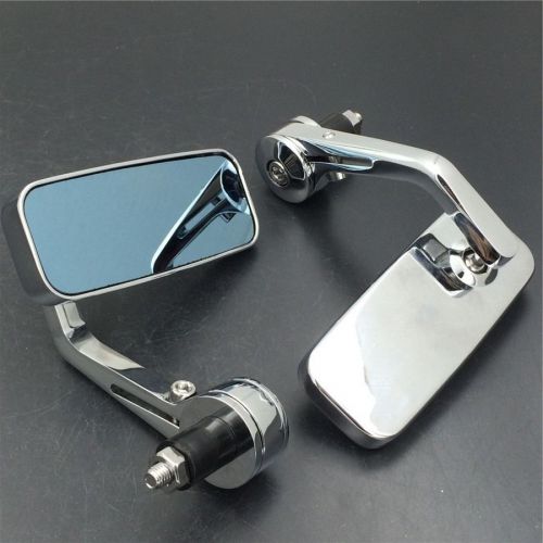 Mirrors for 7/8&#034; or 1&#034; diameter handle for honda/suzuki/kawasaki/yamaha/harley