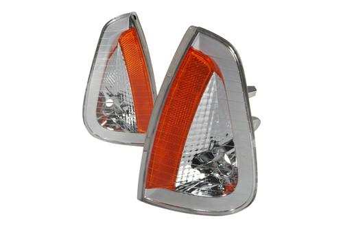 Spec-d 06-10 dodge charger chrome amber signal corner lights