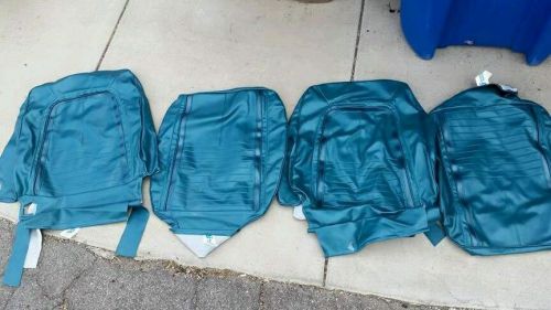 Firebird 1967 turquoise deluxe bucket seat covers new