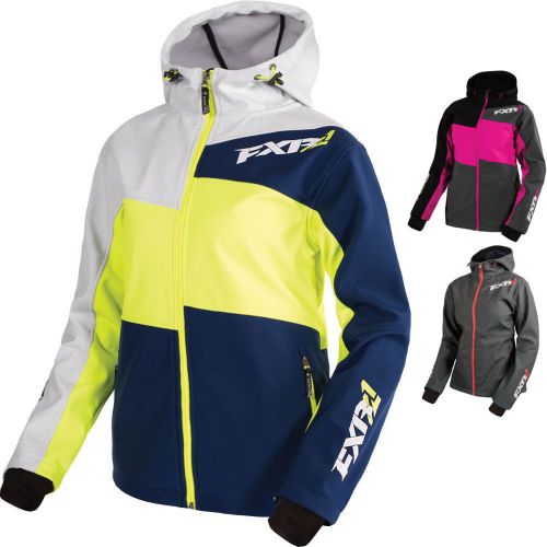 Fxr racing fresh softshell womens skiing snowmobile jackets