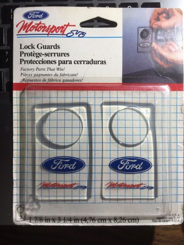 Ford motorsport svo vintage nos original factory lock guards made in usa