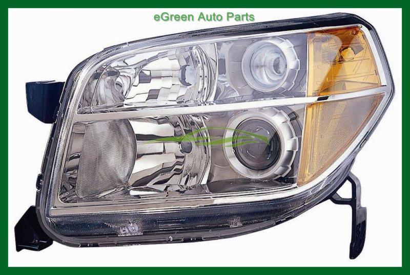 06-08 pilot head light lamp left driver