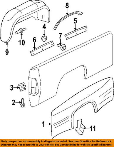 Mopar oem 6508332aa steering gear-underbody shield screw